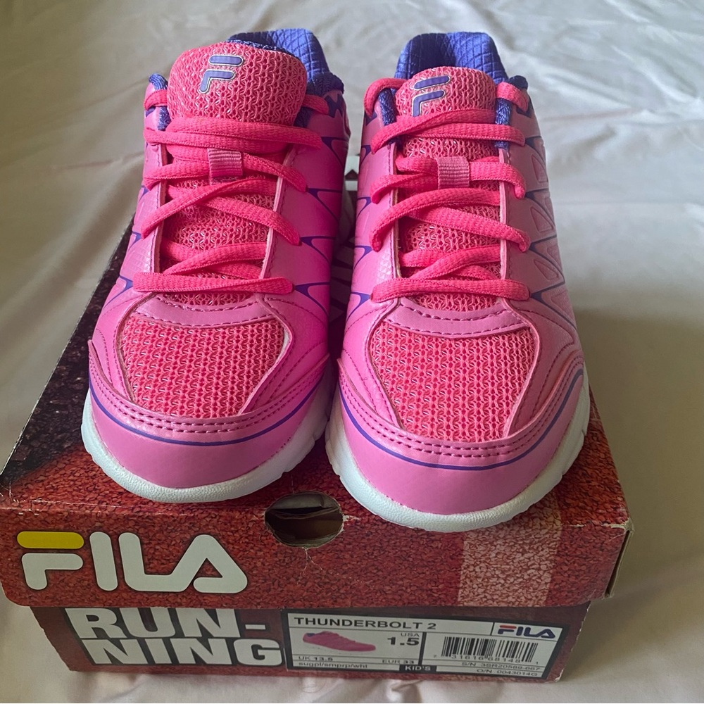 Fila Kids Thunderbolt 2 Pink Running Shoes